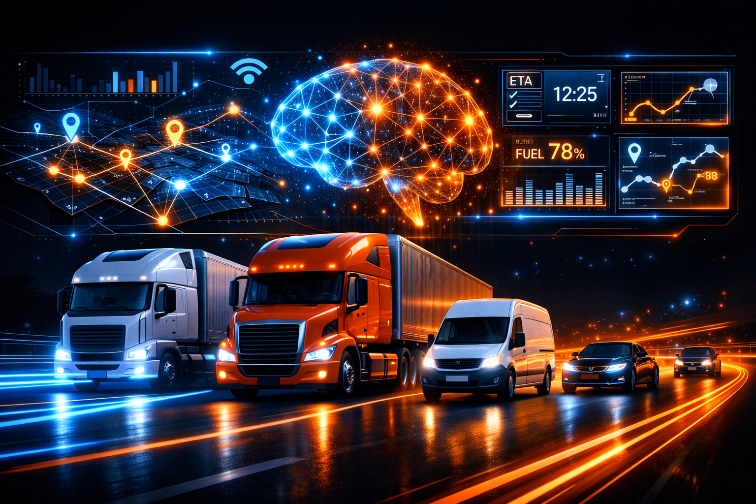 Fleet Guardian AI em ação